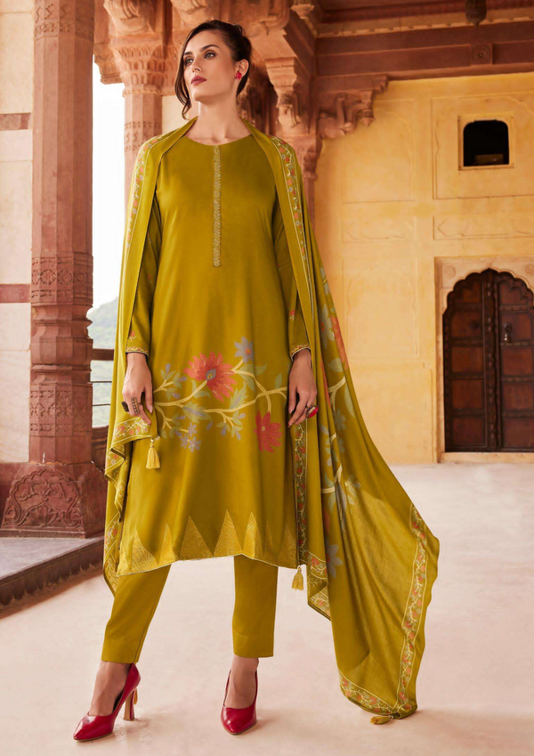 VISCOSE PASHMINA SILK PRINTED WINTER SPECIAL SALWAR KAMEEZ