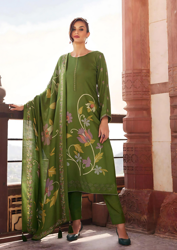 VISCOSE PASHMINA SILK PRINTED WINTER SPECIAL SALWAR KAMEEZ