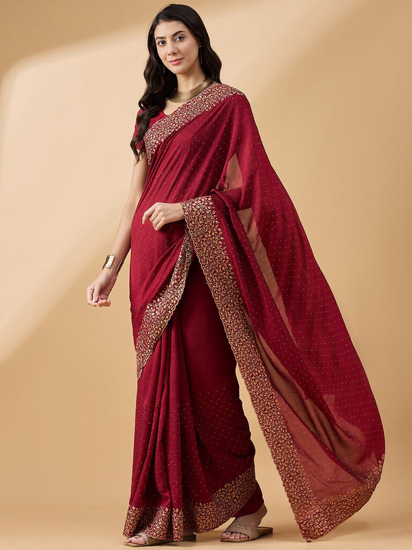 VAIRAGI DESIGN WORK SAREE