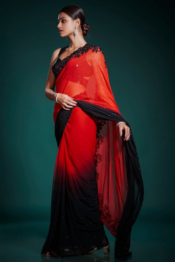 Designer georgette saree