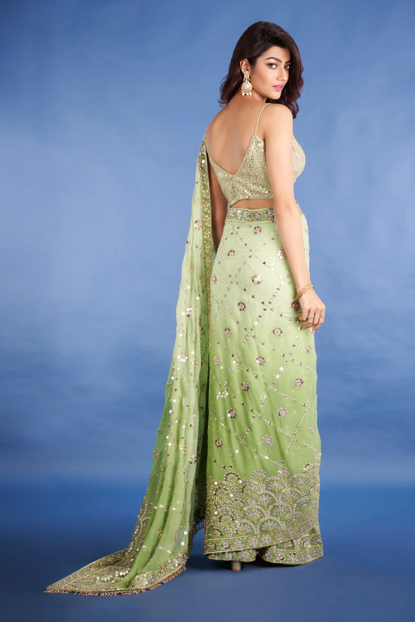 Soft georgette saree