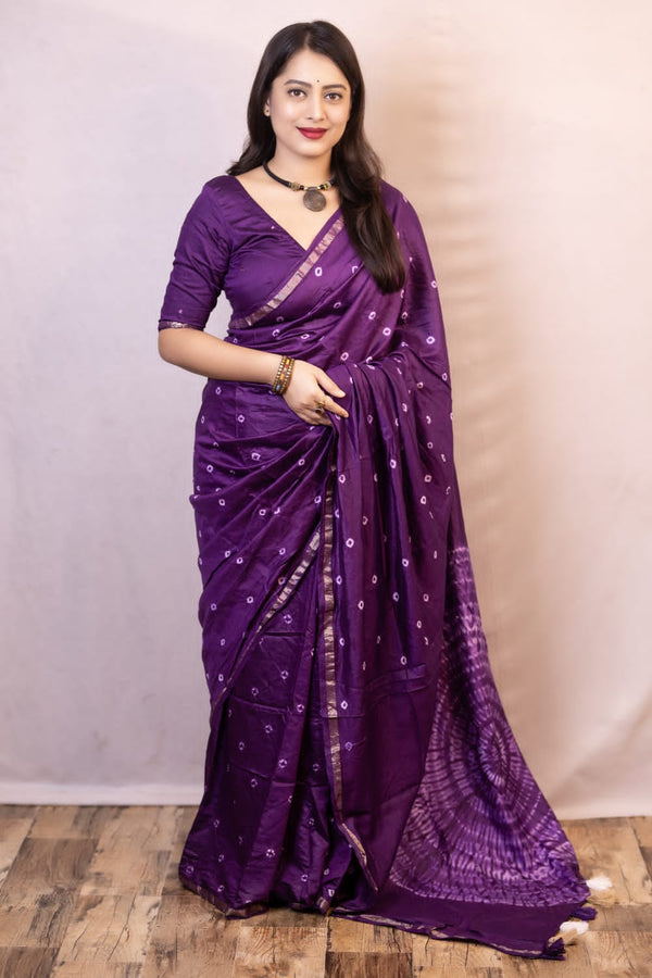 Pure chanderi cotton saree