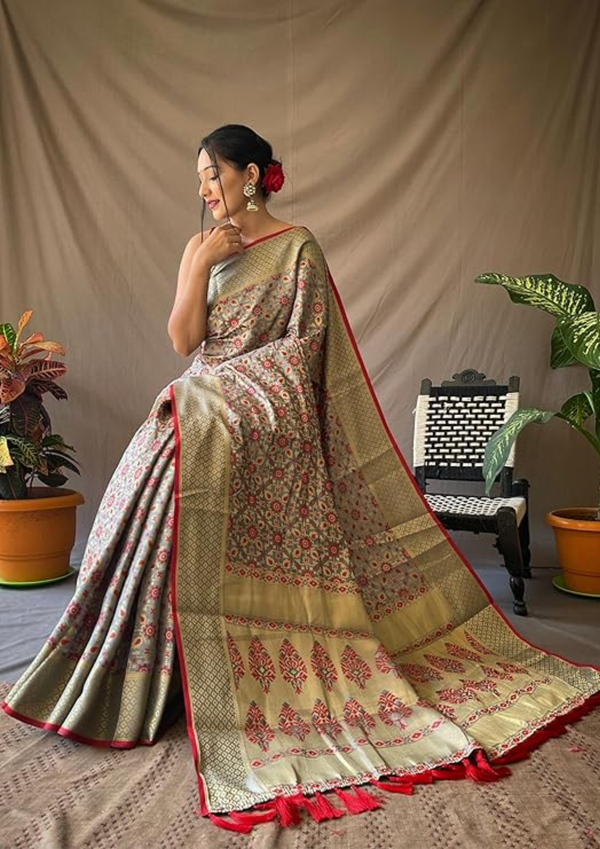 Shaded Kanjivaram Silk Sarees