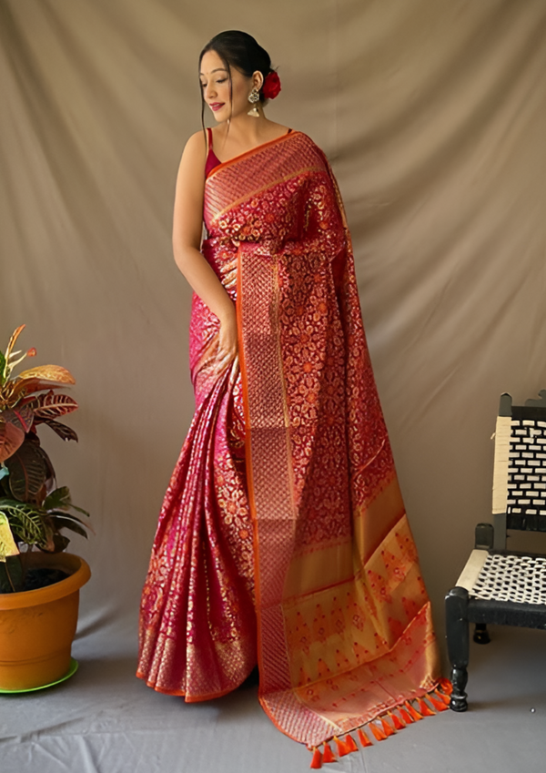 Shaded Kanjivaram Silk Sarees